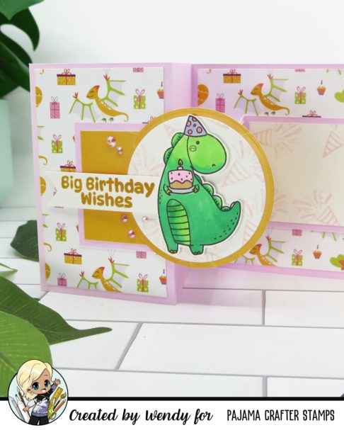 Dinosaur-birthday-card-for-girls-uses-Copic-coloring-die-cutting-and-other-fun-techniques